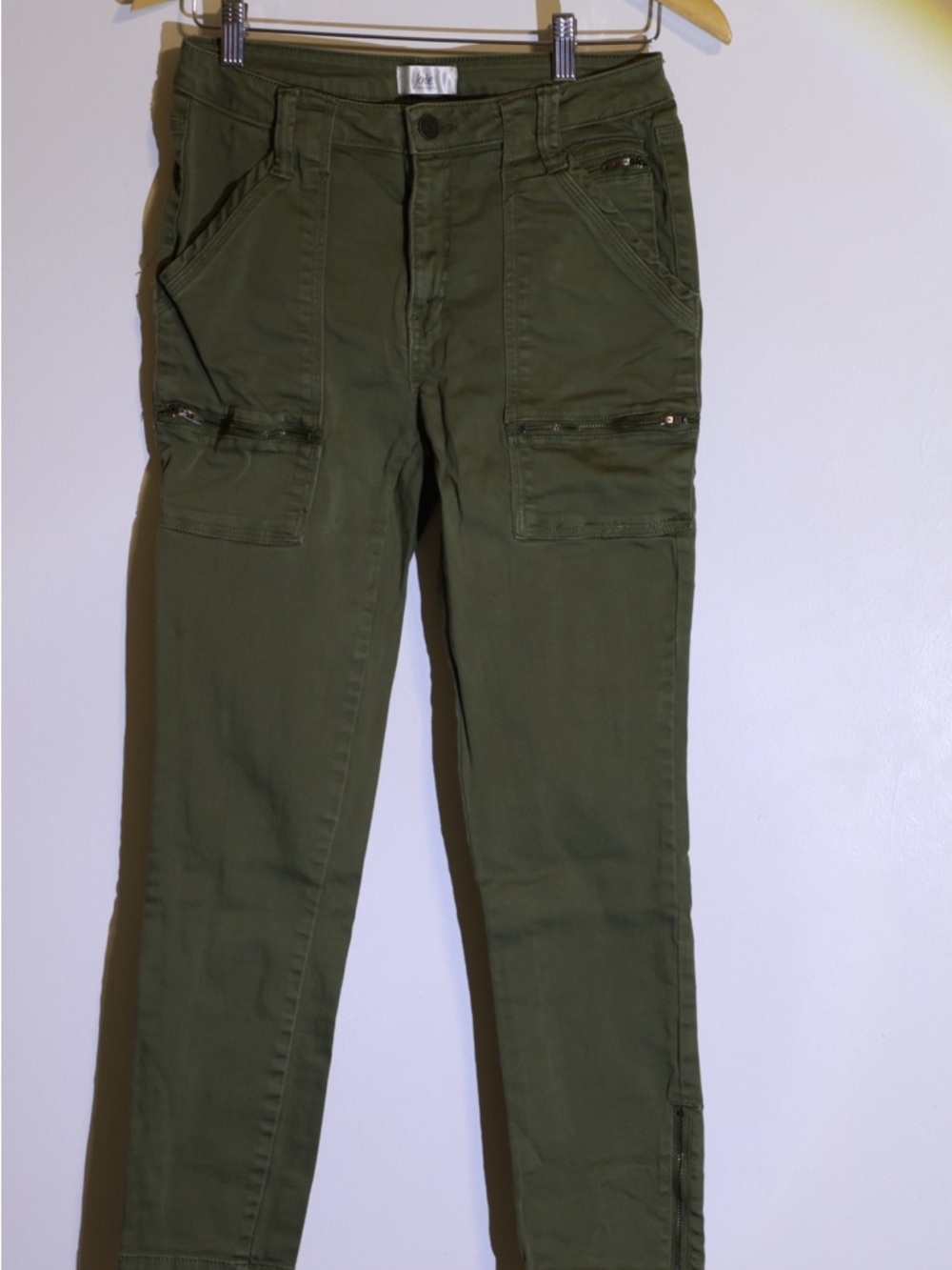 Joie Olive Utility Skinny Pants
